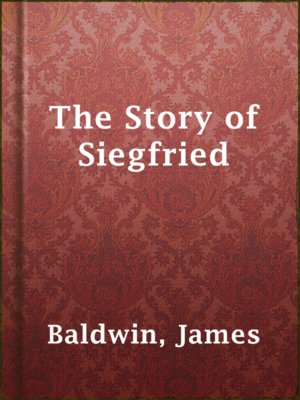 cover image of The Story of Siegfried
